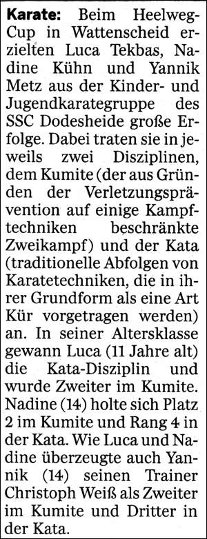 NOZ - Neue Osnabr&uuml;cker Zeitung vom 21. Juni 2006